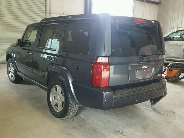 1J8HH48N68C153438 - 2008 JEEP COMMANDER Mavi foto 3