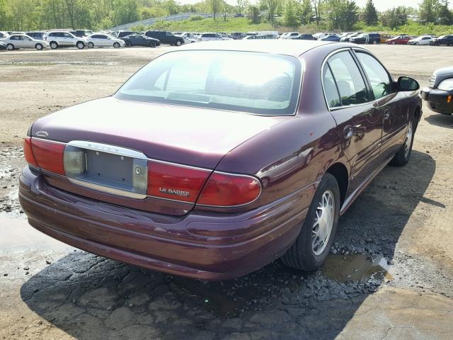 1G4HP52K734144812 - 2003 BUICK LESABRE CU RED photo 4