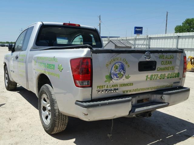 1N6BA0CH5DN312456 - 2013 NISSAN TITAN S SILVER photo 3