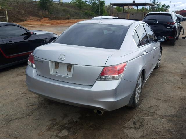 1HGCP2F83AA000766 - 2010 HONDA ACCORD EXL SILVER photo 4