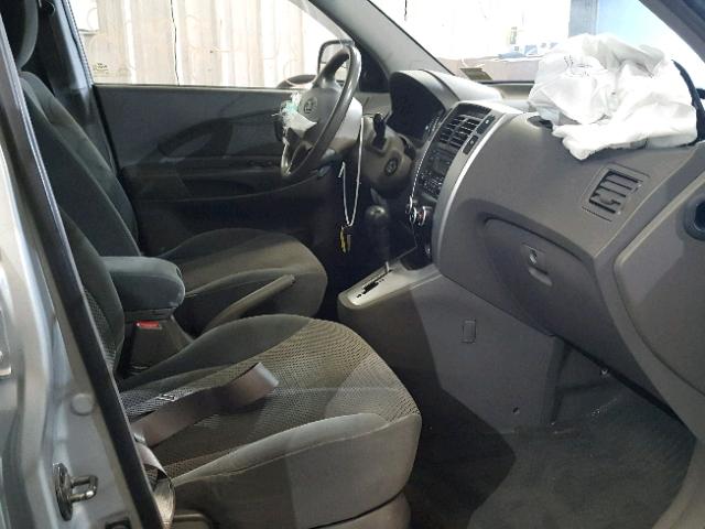 KM8JN72D37U686435 - 2007 HYUNDAI TUCSON SE SILVER photo 5