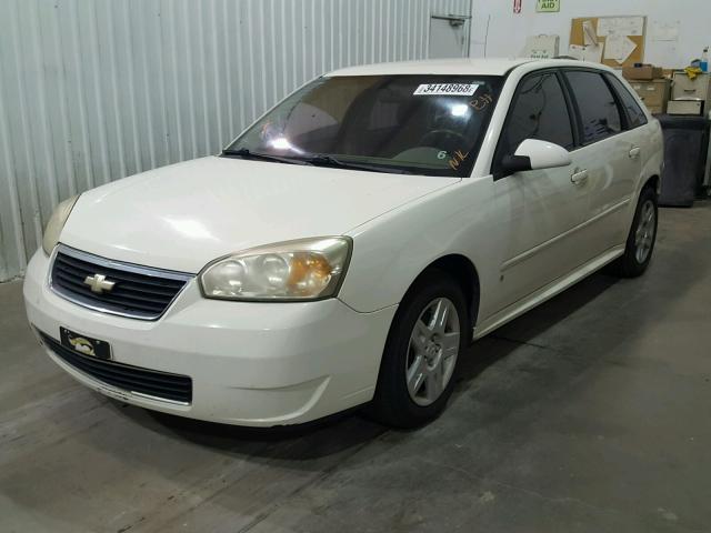 1G1ZT68N47F109742 - 2007 CHEVROLET MALIBU MAX WHITE photo 2