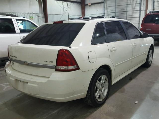 1G1ZT68N47F109742 - 2007 CHEVROLET MALIBU MAX WHITE photo 4