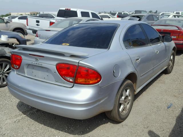 1G3NL52F63C327288 - 2003 OLDSMOBILE ALERO GL SILVER photo 4