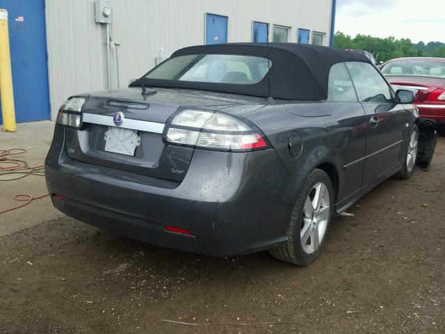 YS3FA7CY9B1314379 - 2011 SAAB 9-3 2.0T GRAY photo 4