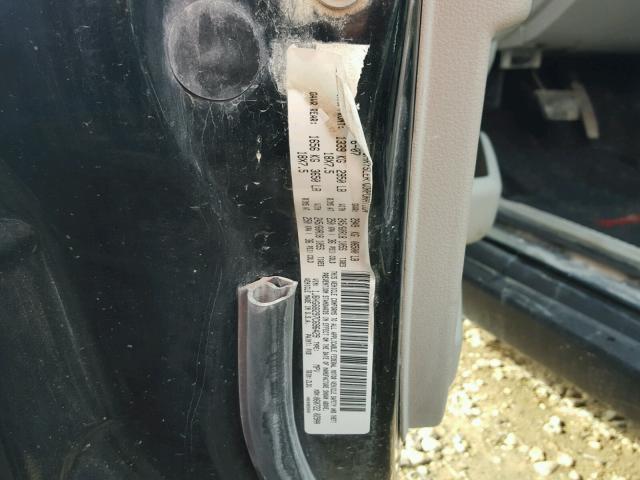 1J8HG68297C696429 - 2007 JEEP COMMANDER შავი ფოტო 10