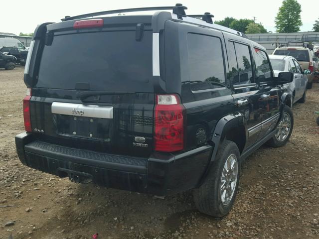 1J8HG68297C696429 - 2007 JEEP COMMANDER შავი ფოტო 4