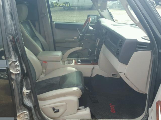 1J8HG68297C696429 - 2007 JEEP COMMANDER შავი ფოტო 5