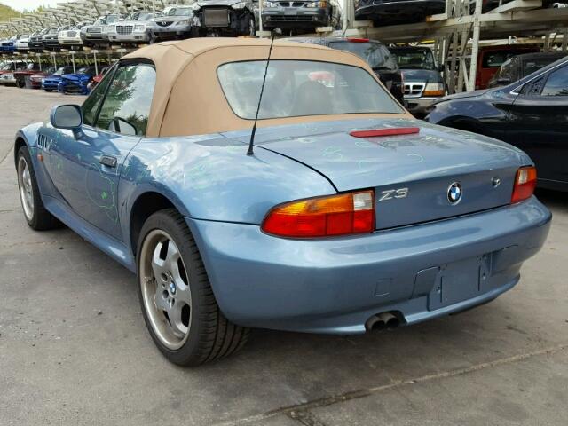 4USCJ3329VLC07305 - 1997 BMW Z3 2.8 BLUE photo 3