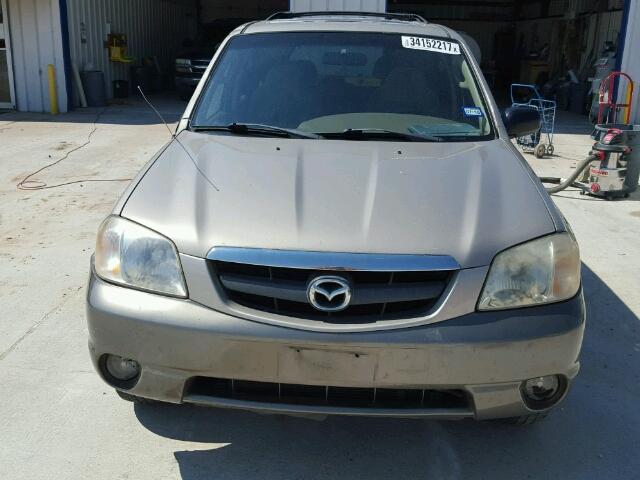 4F2YU09101KM00665 - 2001 MAZDA TRIBUTE LX GOLD photo 9