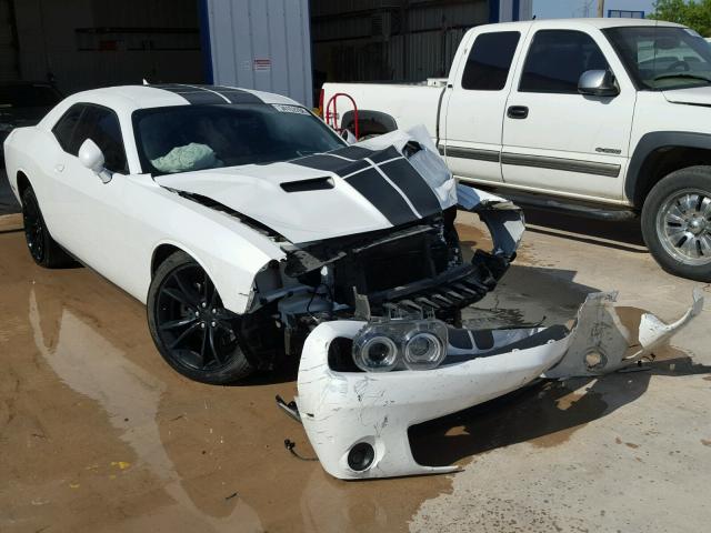 2C3CDZAG5GH264908 - 2016 DODGE CHALLENGER WHITE photo 1