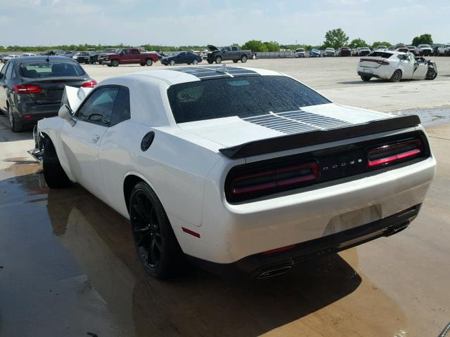 2C3CDZAG5GH264908 - 2016 DODGE CHALLENGER WHITE photo 3