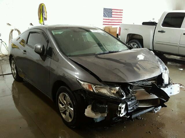 2HGFG3B57DH526029 - 2013 HONDA CIVIC GRAY photo 1