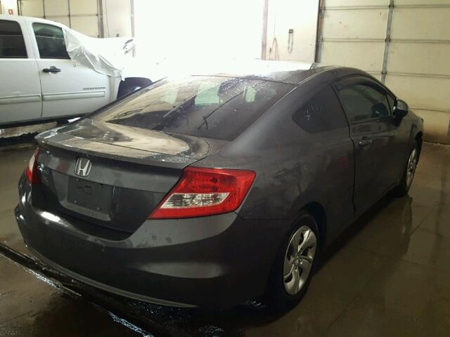 2HGFG3B57DH526029 - 2013 HONDA CIVIC GRAY photo 4