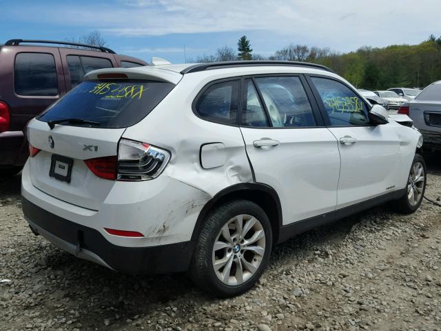 WBAVL1C54EVY17103 - 2014 BMW X1 XDRIVE2 WHITE photo 4