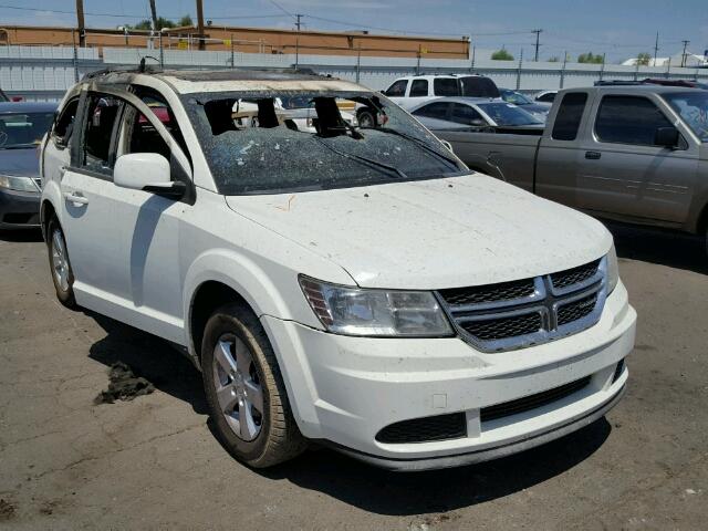 3D4PG1FG4BT513331 - 2011 DODGE JOURNEY MA WHITE photo 1