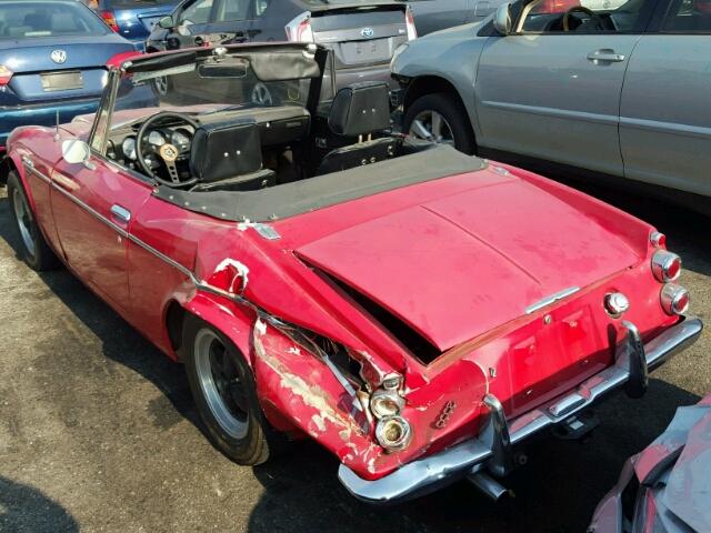 SPL31118731 - 1968 DATSUN 2000 RED photo 3