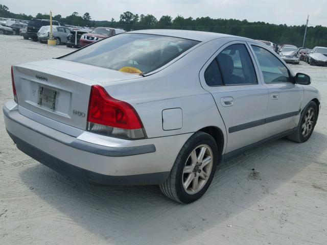 YV1RS61TX32244836 - 2003 VOLVO S60 GRAY photo 4