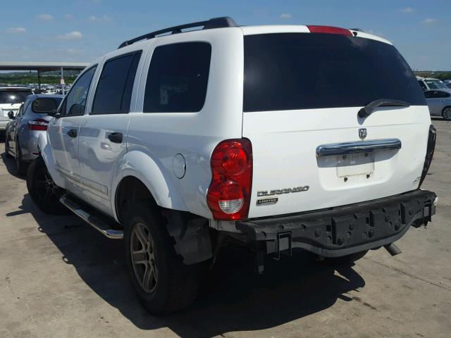 1D4HD58N64F129113 - 2004 DODGE DURANGO LI WHITE photo 3