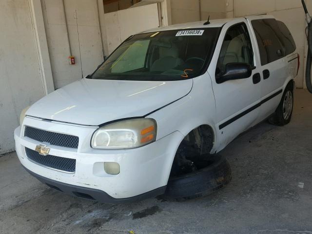 1GNDU23127D122620 - 2007 CHEVROLET UPLANDER L თეთრი ფოტო 2