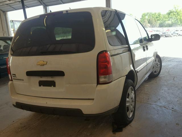 1GNDU23127D122620 - 2007 CHEVROLET UPLANDER L თეთრი ფოტო 4