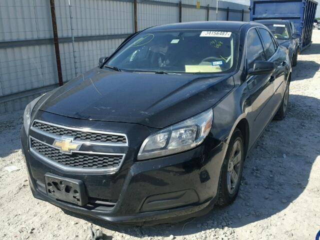 1G11B5SA3DU141668 - 2013 CHEVROLET MALIBU LS BLACK photo 2