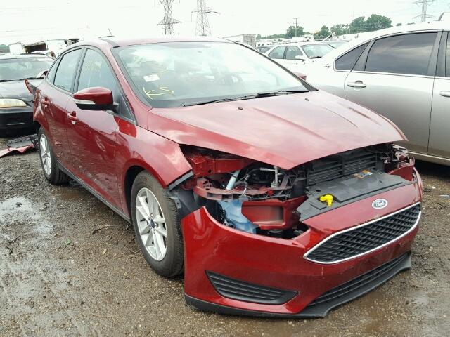 1FADP3F23GL233103 - 2016 FORD FOCUS SE RED photo 1