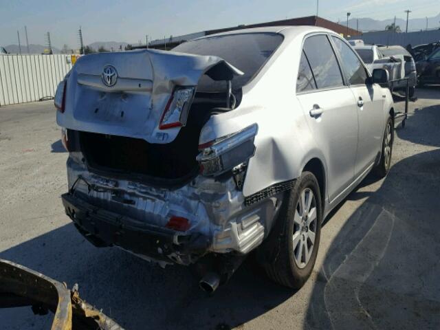 4T1BB46K79U079915 - 2009 TOYOTA CAMRY HYBR SILVER photo 4