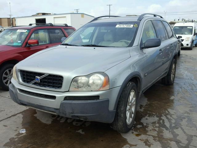 YV1CY59H741071685 - 2004 VOLVO XC90 SILVER photo 2