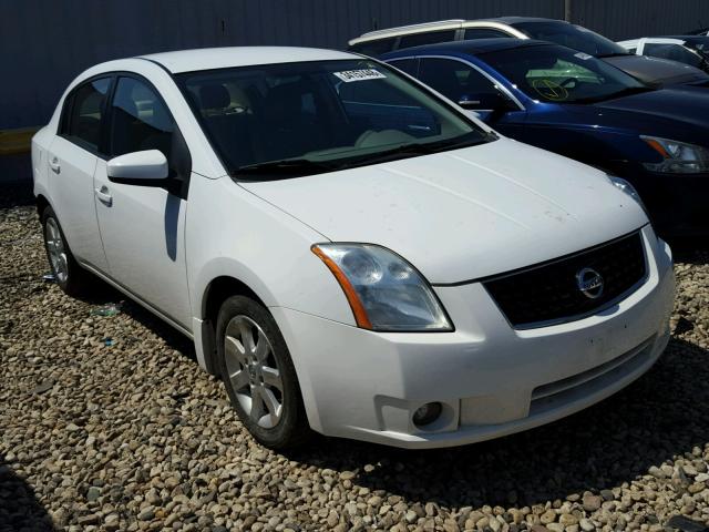 3N1AB61E08L743500 - 2008 NISSAN SENTRA 2.0 WHITE photo 1