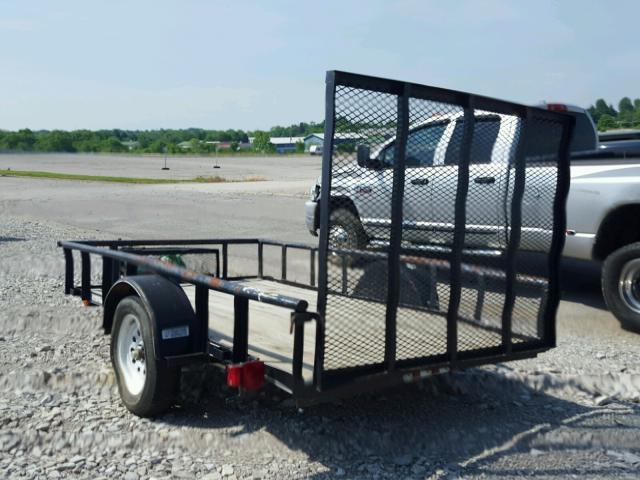 4YMUL1013FG076588 - 2015 UTILITY TRAILER BLACK photo 3