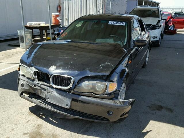 WBAAZ33444KP83504 - 2004 BMW 325 IS SUL BLACK photo 2