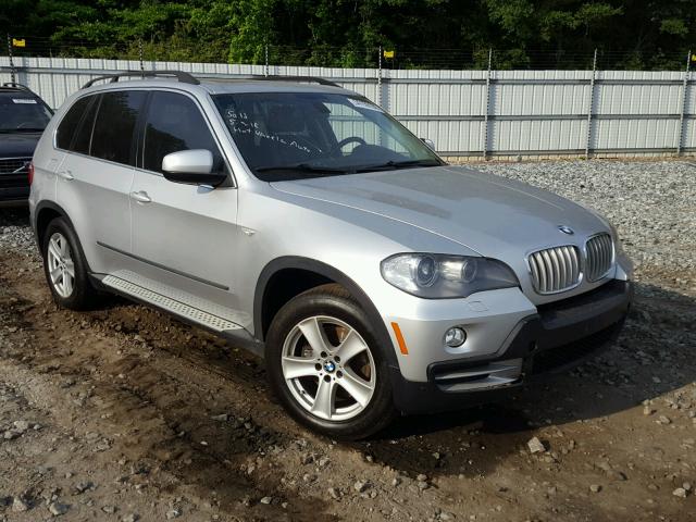 5UXFE83537LZ45906 - 2007 BMW X5 4.8I SILVER photo 1