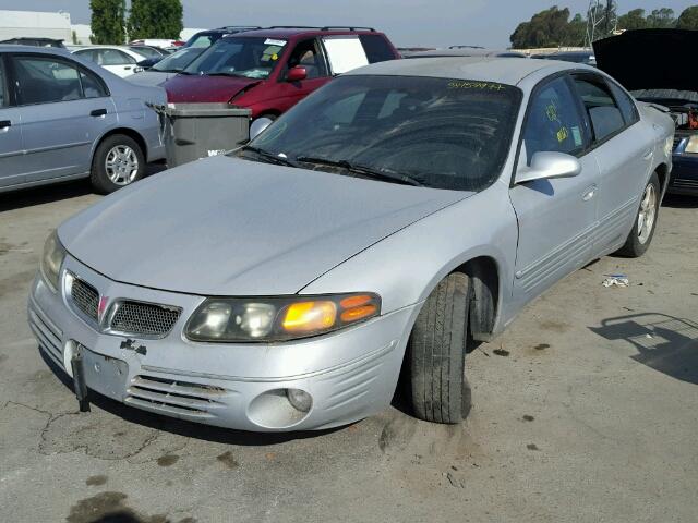 1G2HX54K014223905 - 2001 PONTIAC BONNEVILLE SILVER photo 2