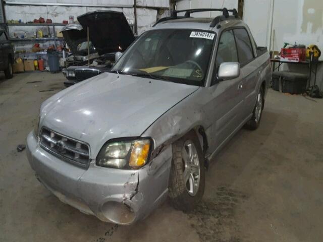 4S4BT61C137103625 - 2003 SUBARU BAJA SILVER photo 2