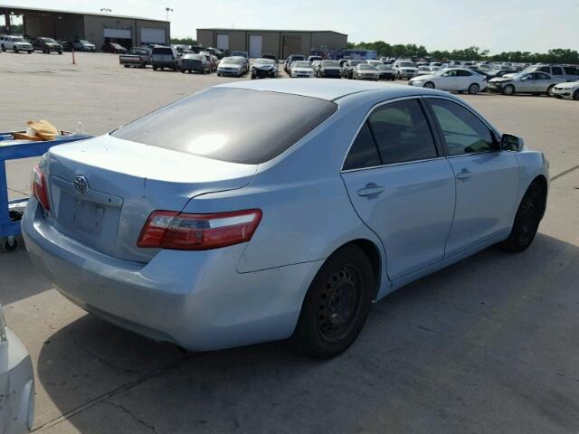 4T1BE46K67U713249 - 2007 TOYOTA CAMRY NEW BLUE photo 4