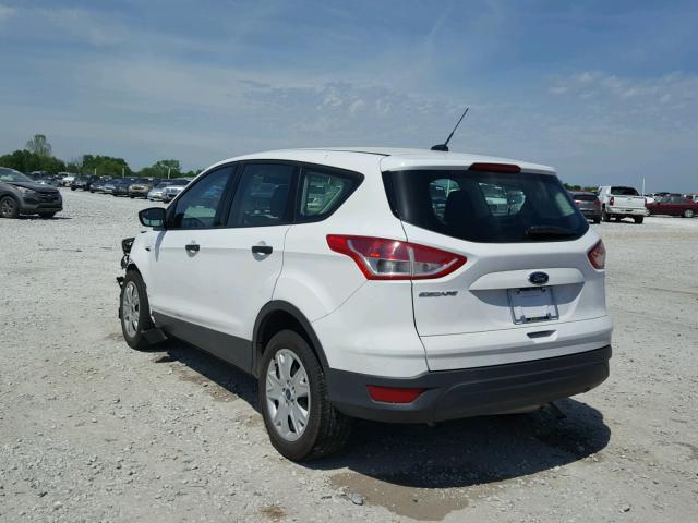 1FMCU0F78FUA77976 - 2015 FORD ESCAPE S WHITE photo 3