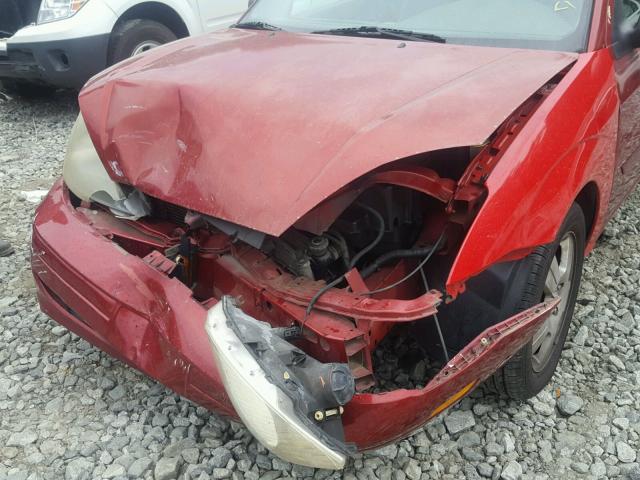 1FAFP38303W218775 - 2003 FORD FOCUS ZTS BURGUNDY photo 9