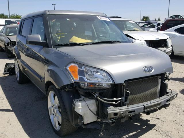 KNDJT2A20B7300834 - 2011 KIA SOUL + GRAY photo 1