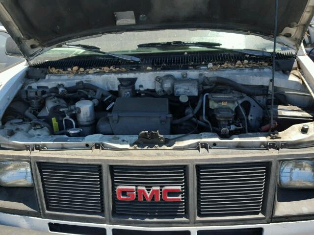 1GKEL19WXNB540546 - 1992 GMC SAFARI XT WHITE photo 7