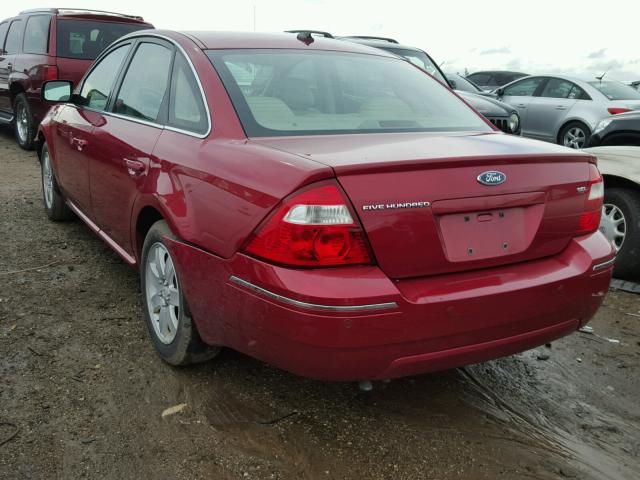 1FAHP24127G139096 - 2007 FORD FIVE HUNDR RED photo 3