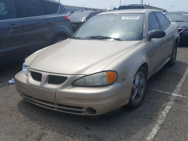1G2NF52E84M644391 - 2004 PONTIAC GRAND AM S Qızıl foto 2