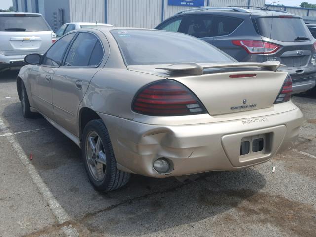 1G2NF52E84M644391 - 2004 PONTIAC GRAND AM S Qızıl foto 3