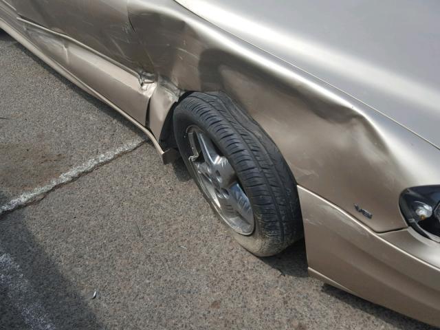 1G2NF52E84M644391 - 2004 PONTIAC GRAND AM S Qızıl foto 9