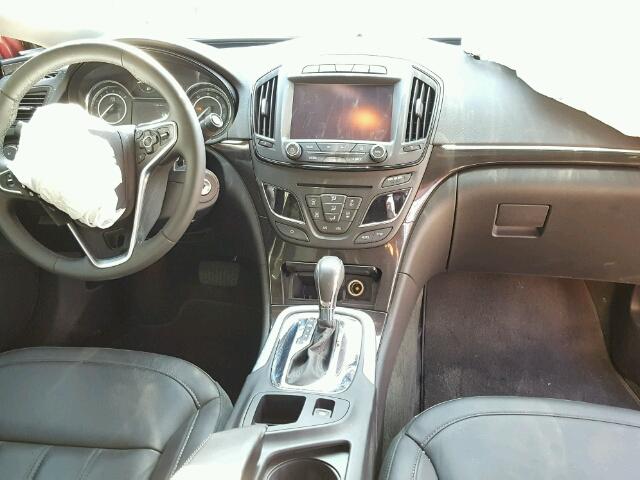 2G4GK5EX0F9288012 - 2015 BUICK REGAL RED photo 9