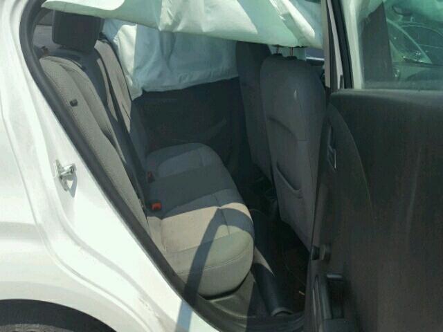 1G1JA5SH0D4114735 - 2013 CHEVROLET SONIC LS თეთრი ფოტო 9