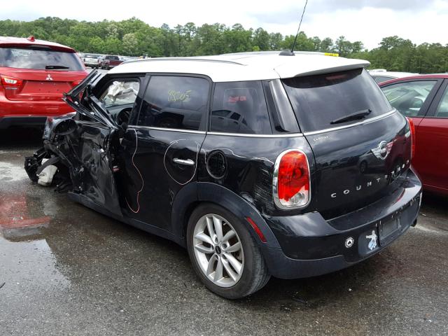 WMWZB3C51DWM09697 - 2013 MINI COOPER COU BLACK photo 3