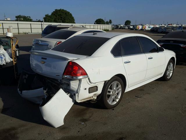 2G1WC5E37G1141625 - 2016 CHEVROLET IMPALA LIM WHITE photo 4