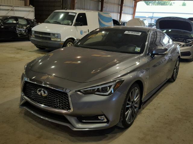 JN1FV7EK5HM610448 - 2017 INFINITI Q60 RED SP GRAY photo 2