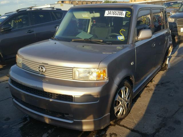 JTLKT324X50189169 - 2005 TOYOTA SCION XB SILVER photo 2